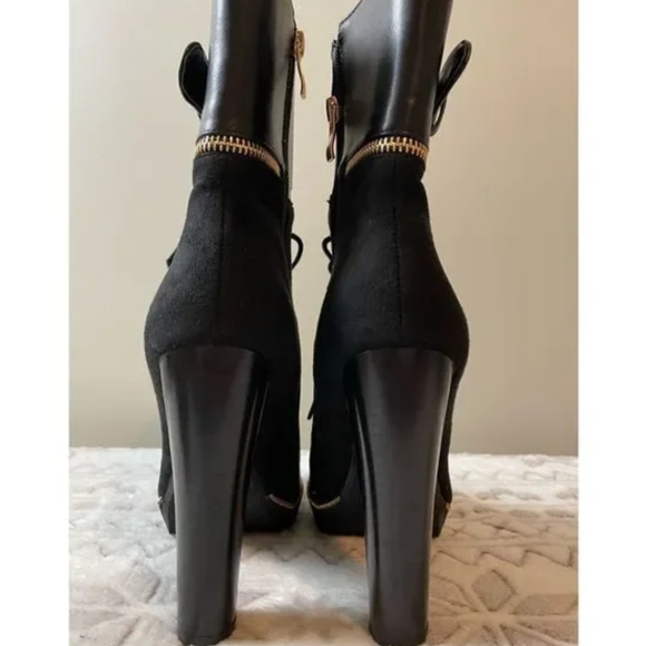 *2/$15* Italina Platform Ankle Boot black - Picture 7 of 8
